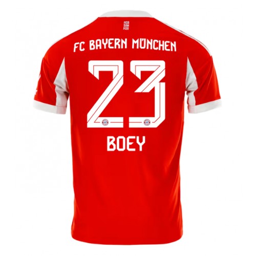 Stroje piłkarskie Bayern Munich Sacha Boey #23 Koszulka Podstawowej 2025-26 Krótki Rękaw